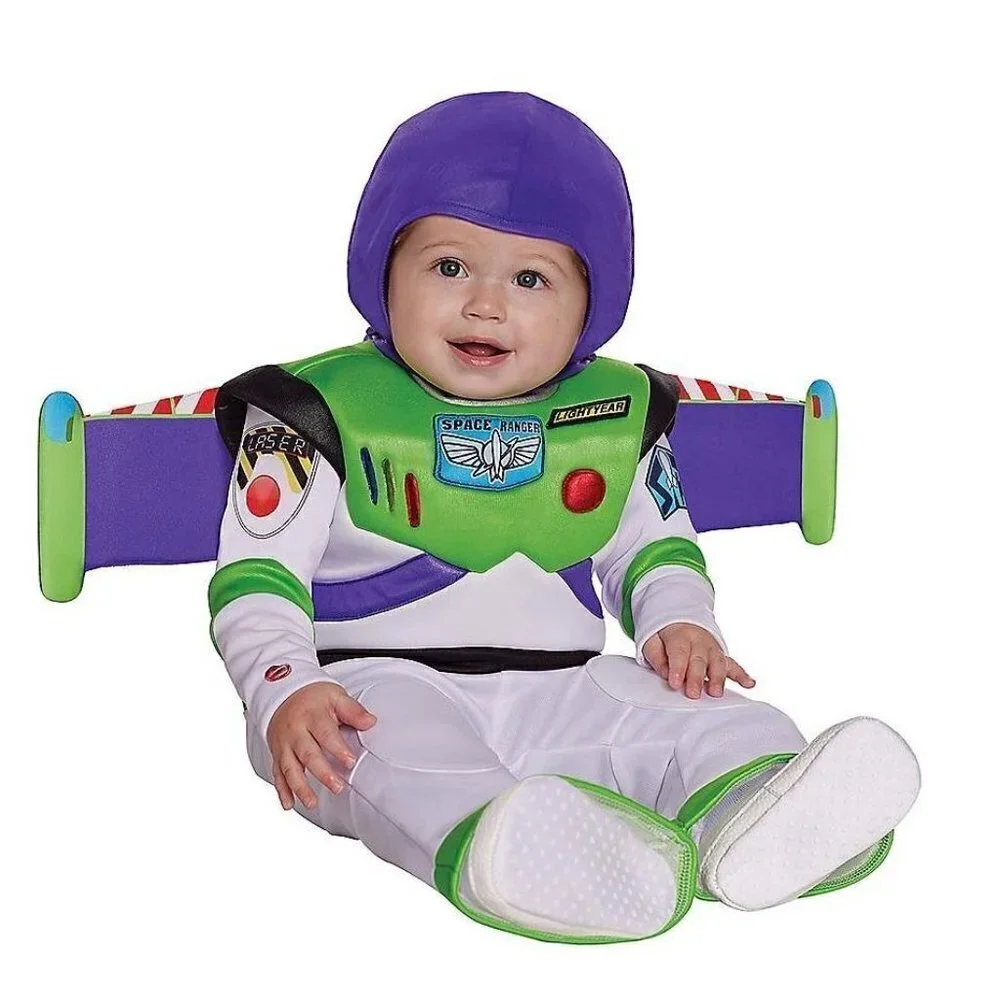 Sprit Halloween Baby Buzz Lightyear Toy Story One Piece Costume  Sz 18-24 Months